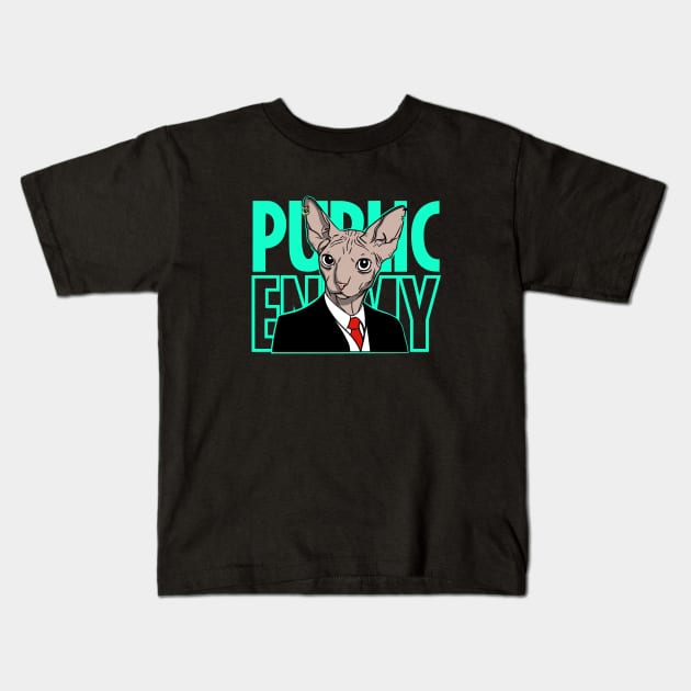 Public Enemy Kids T-Shirt by Artthree Studio